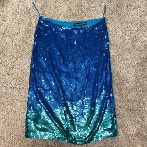 French Connection sequin skirt