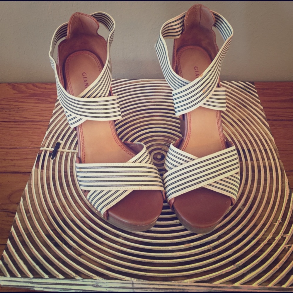 Giannni Bini wedge sandal