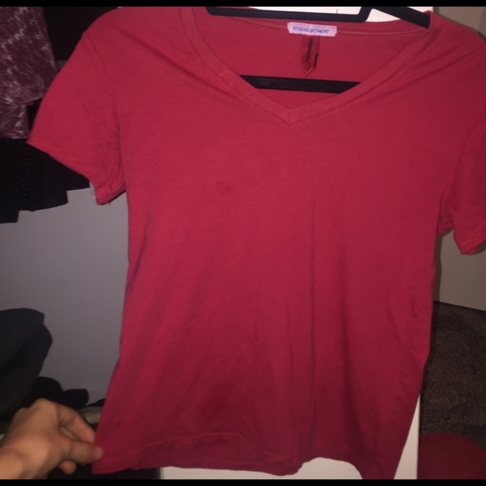 red firehouse v neck