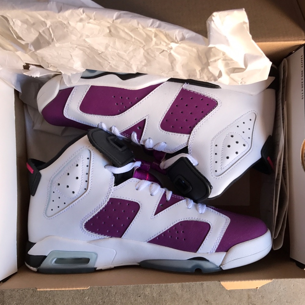 100% REAL Air Jordan Retro 6 GG 6/7/14 Release