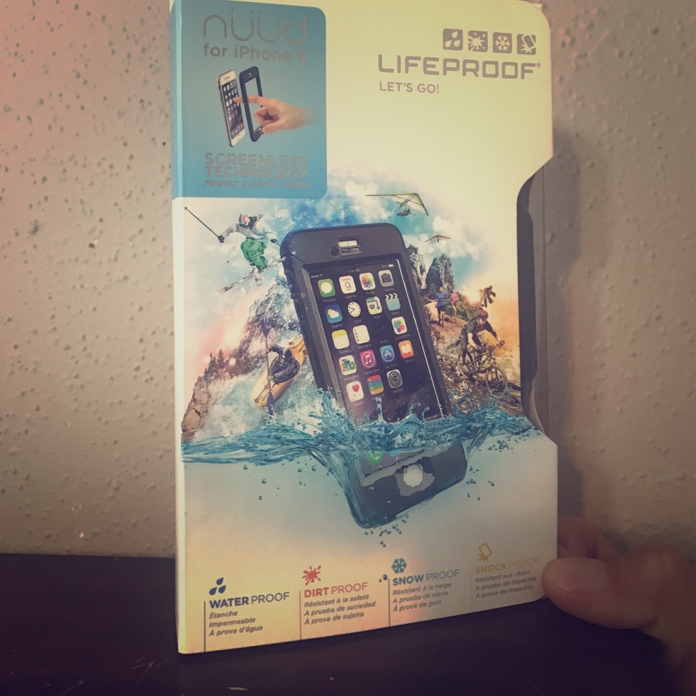‼️Blue/grey Lifeproof nuud cases‼️iPhone 6/6s‼️