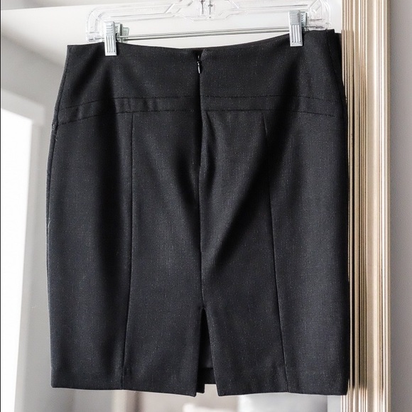 Express Pinstripe Pencil Skirt - Picture 2 of 3