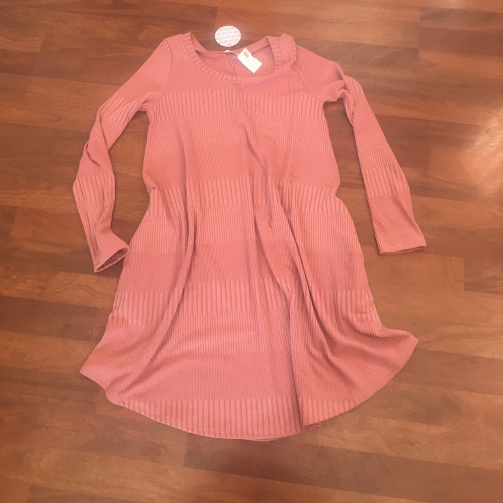 Pink Sweater Dress - Size M