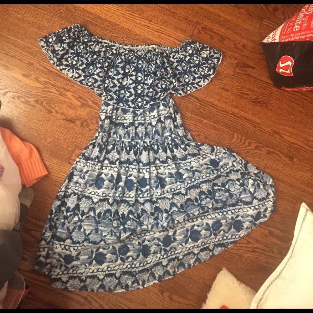 off the shoulder dress