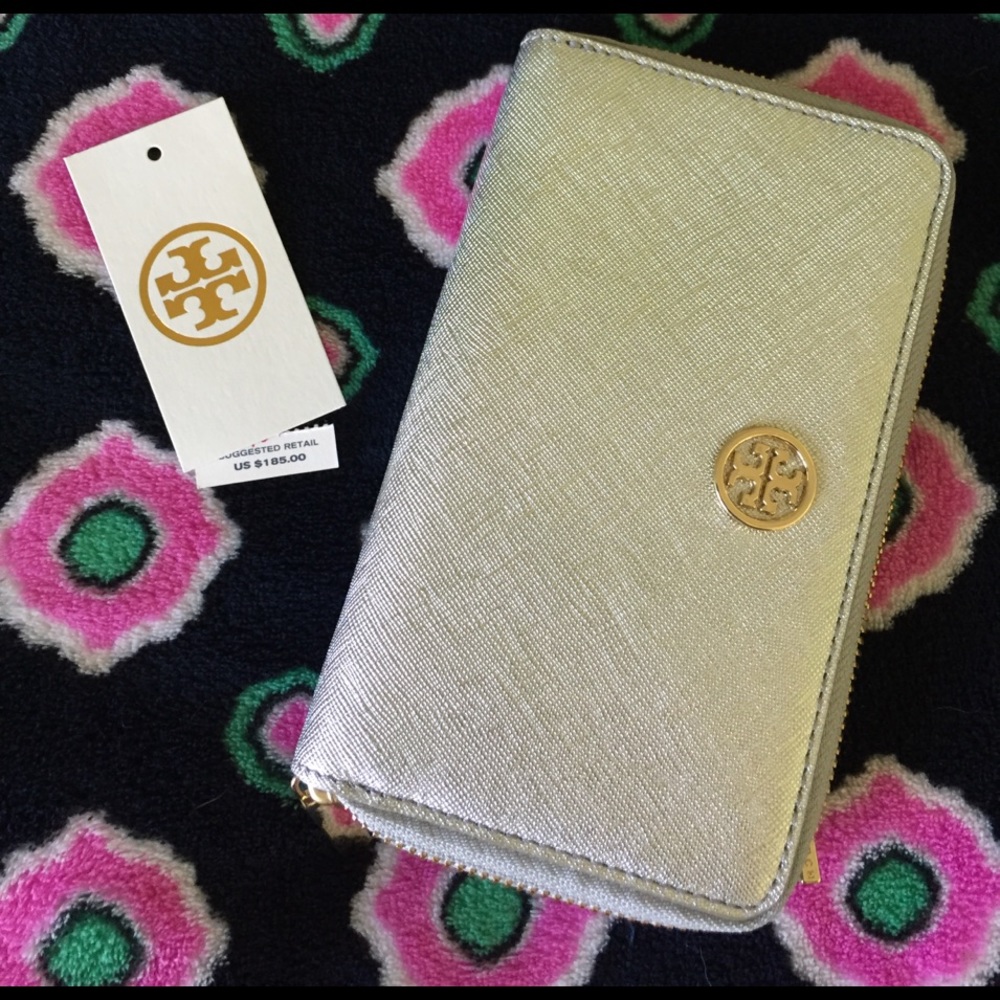 🔥🔥FLASH SALE 🔥🔥 Tory Burch Metallic Wallet