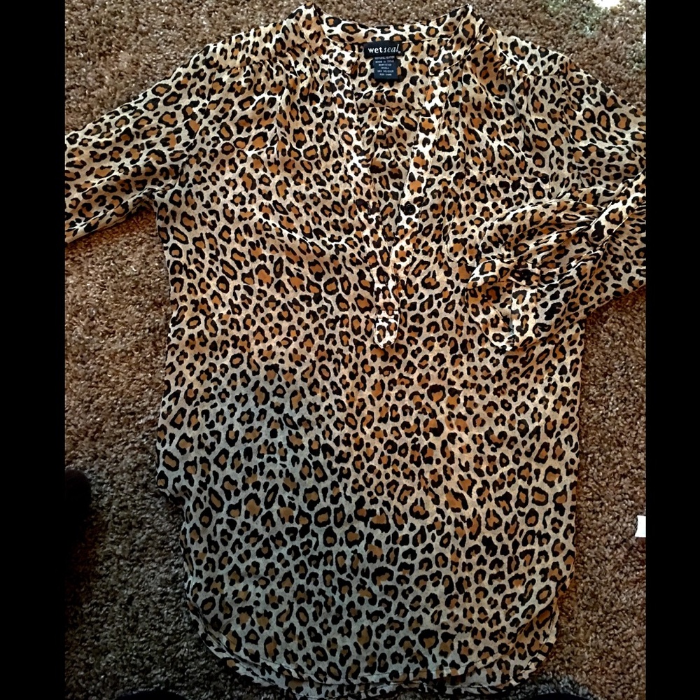 Cute animal print top