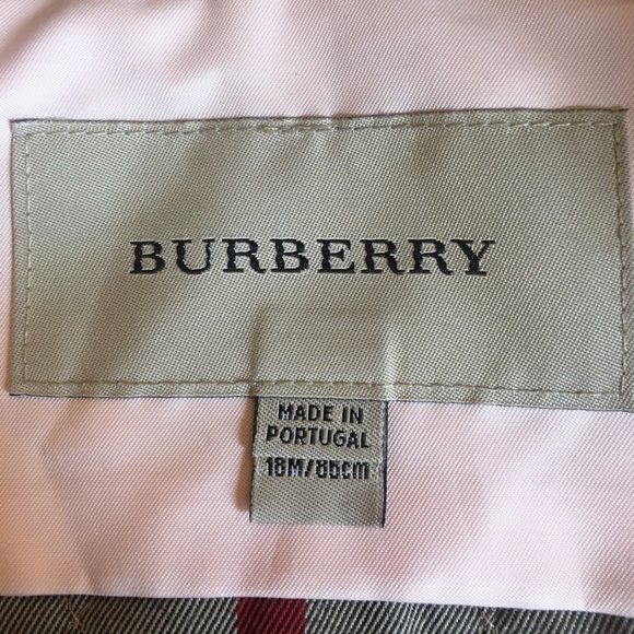 SOLD- Burberry Girls Quilted Jacket - Picture 2 of 6