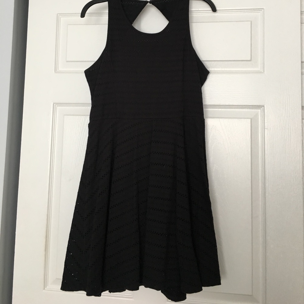 Casual Black Dress