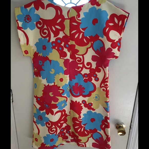 Vintage floral shift dress - Picture 3 of 5