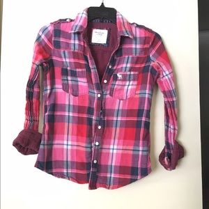 Flannel button down