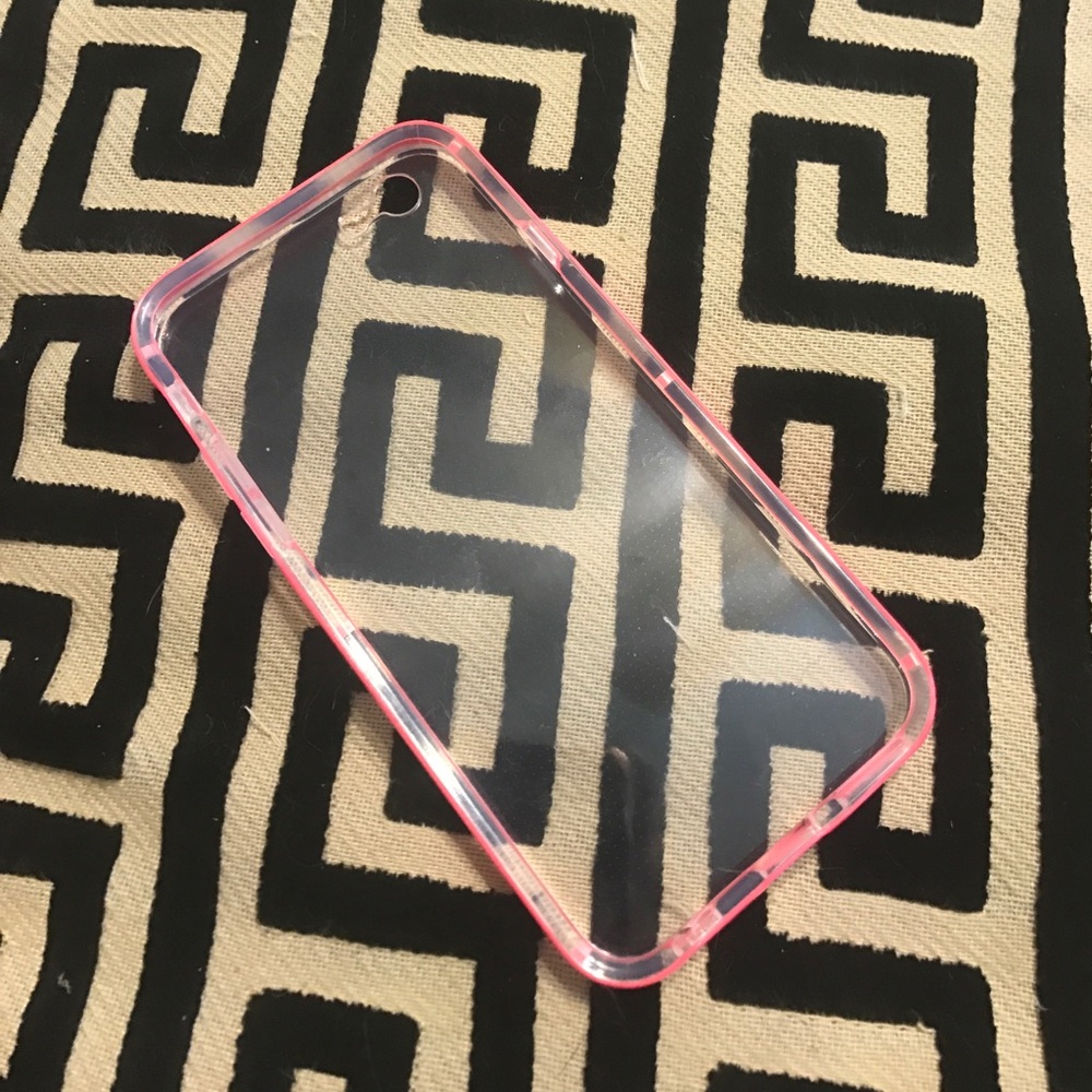 ‼️Pink/clear shockproof iPhone 6/6s case‼️