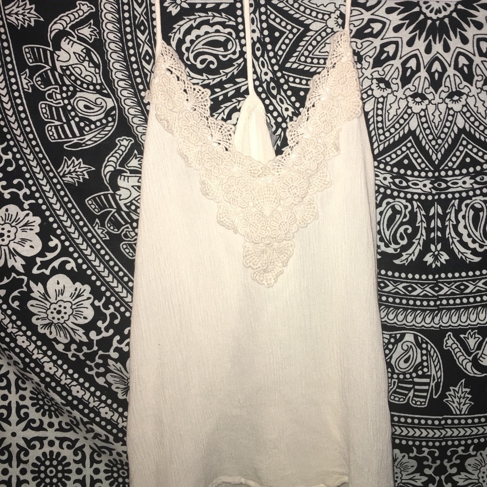 Cream tanktop