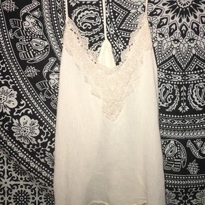 Cream tanktop
