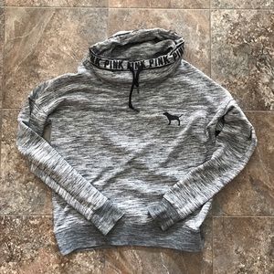 PINK Cowl Neck Sweatshirt