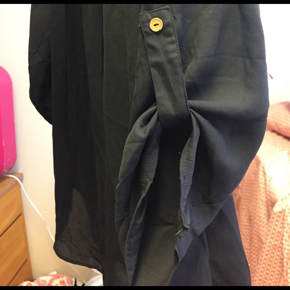 Black rue21 blouse - Picture 2 of 3