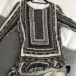 Ultra soft flowy Anthropologie ruffle edge tee