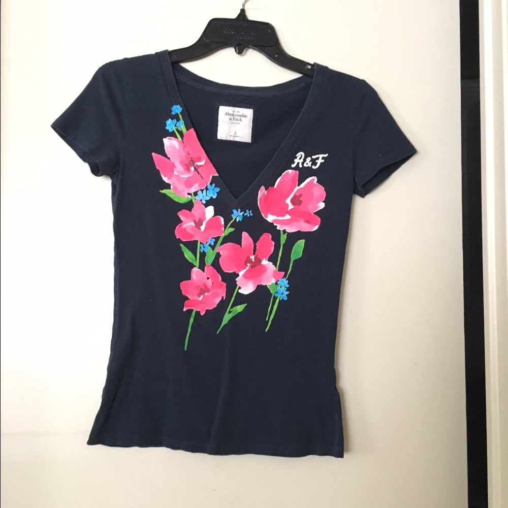 Deep v neck tee