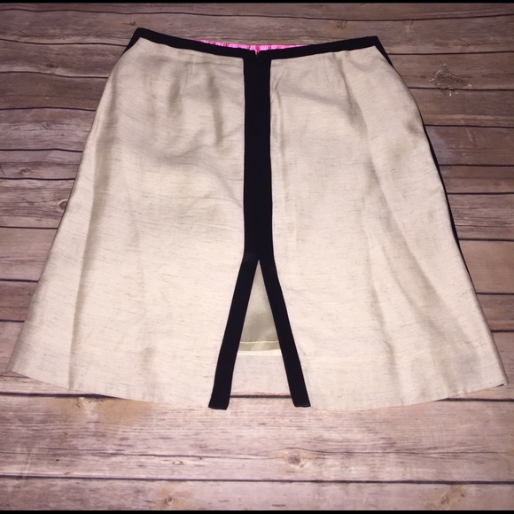 J Crew Black satin pencil skirt - Picture 4 of 4