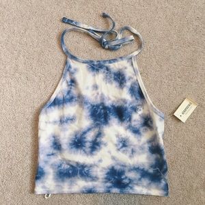Halter crop top