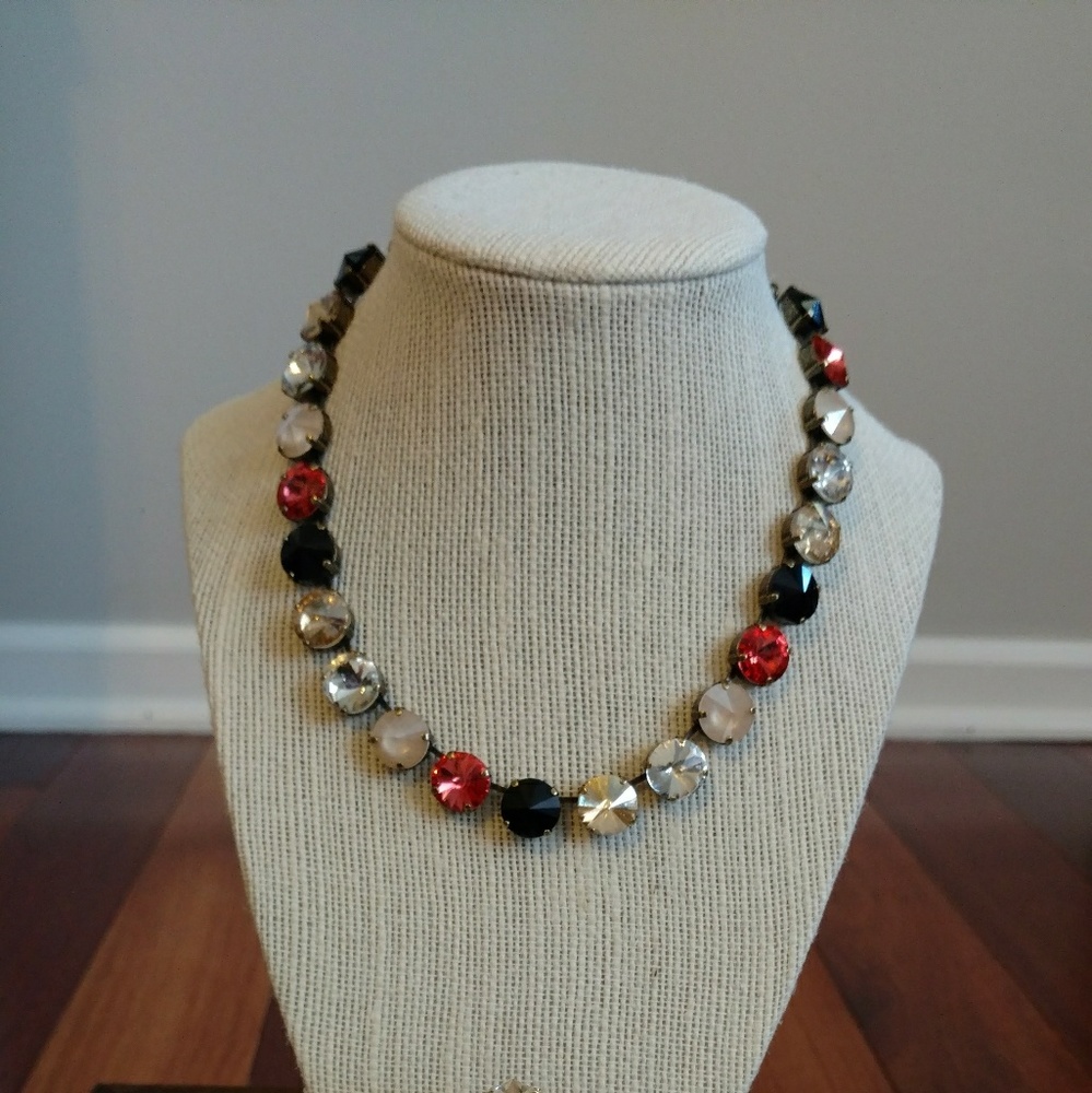 Handmade Swarovski crystal jewlery set