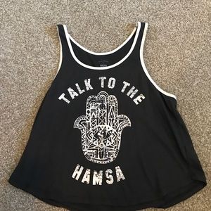 Xs Billabong Boho "Talk to the Hamsa" shirt