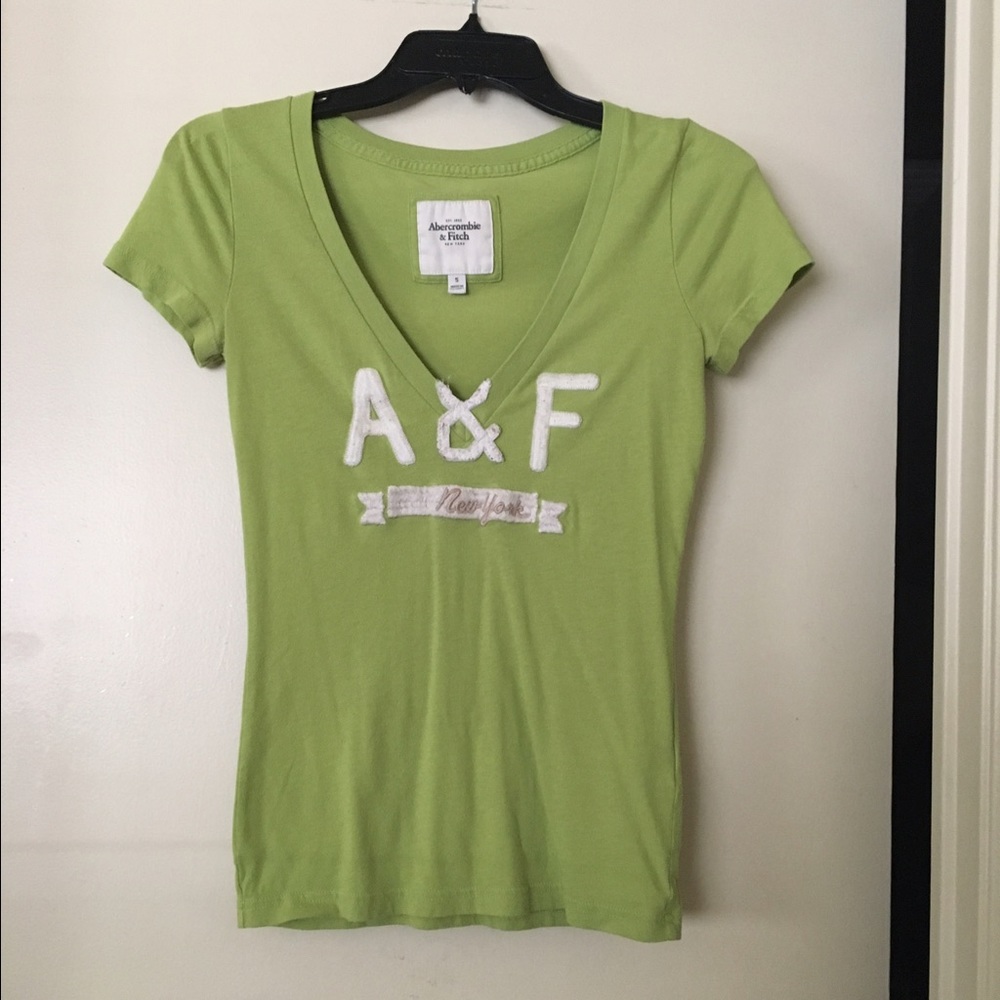 Deep v neck tee