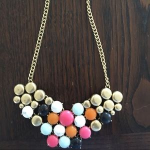 J Crew Factory multi color necklace