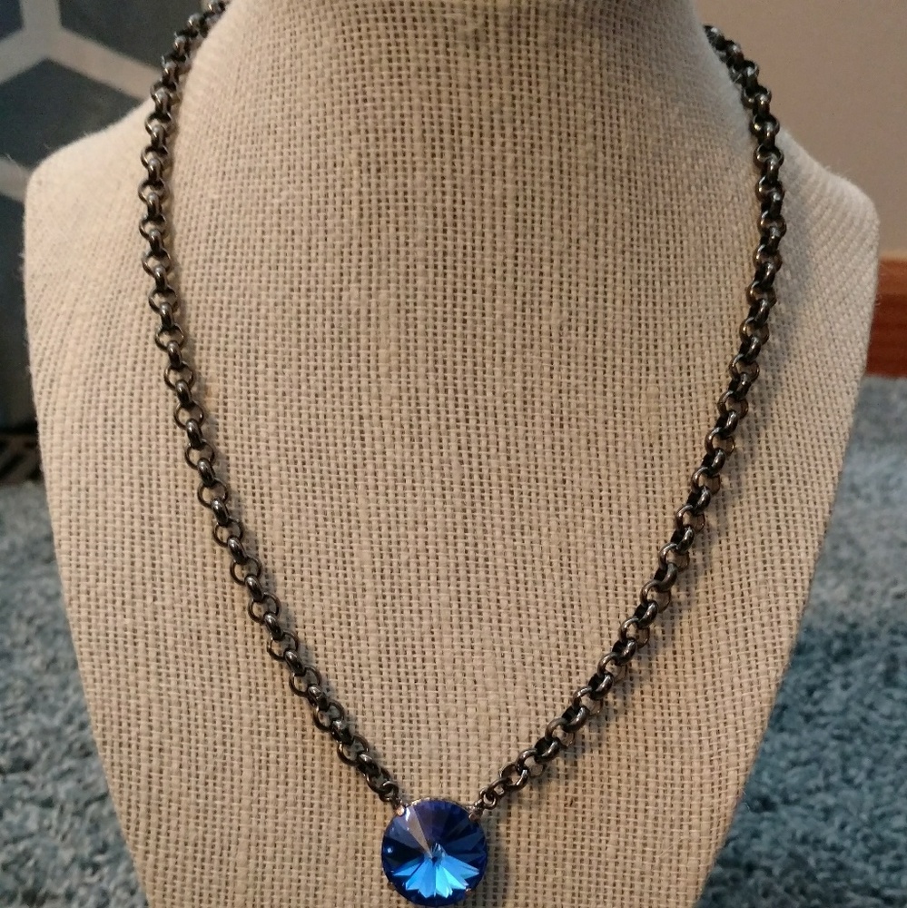 Handmade Swarovski crystal necklace