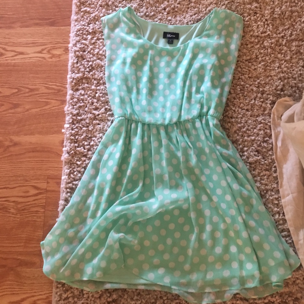 IZ Byer Poka Dot Dress