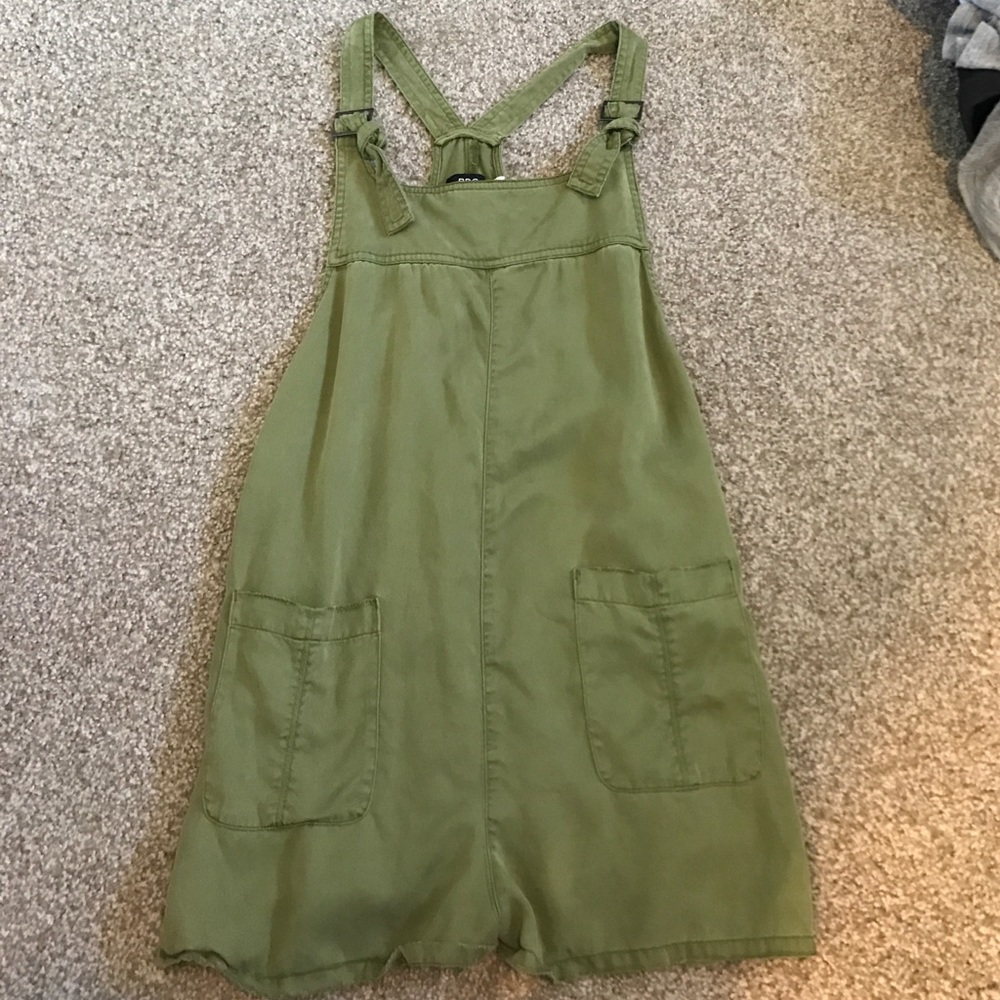 Urban Outfitters Green Khaki Romper