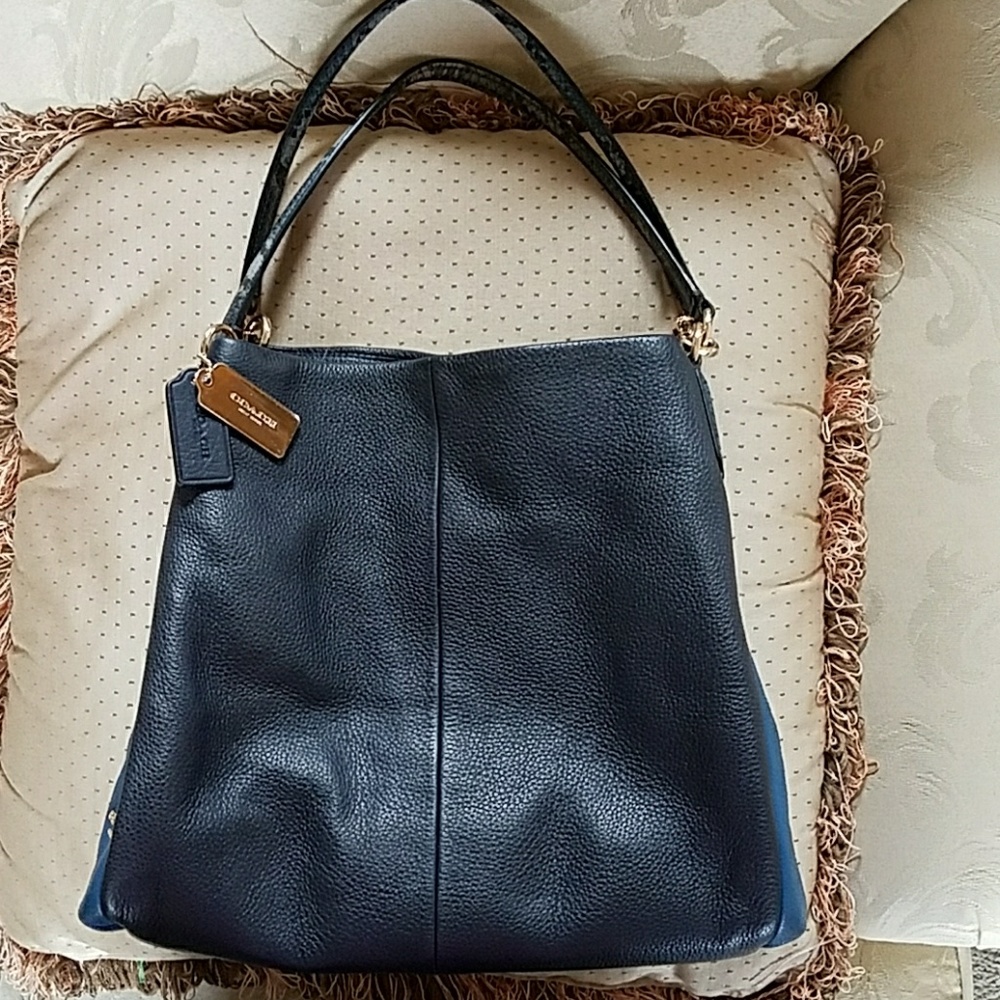 Coach Color block Handbag
