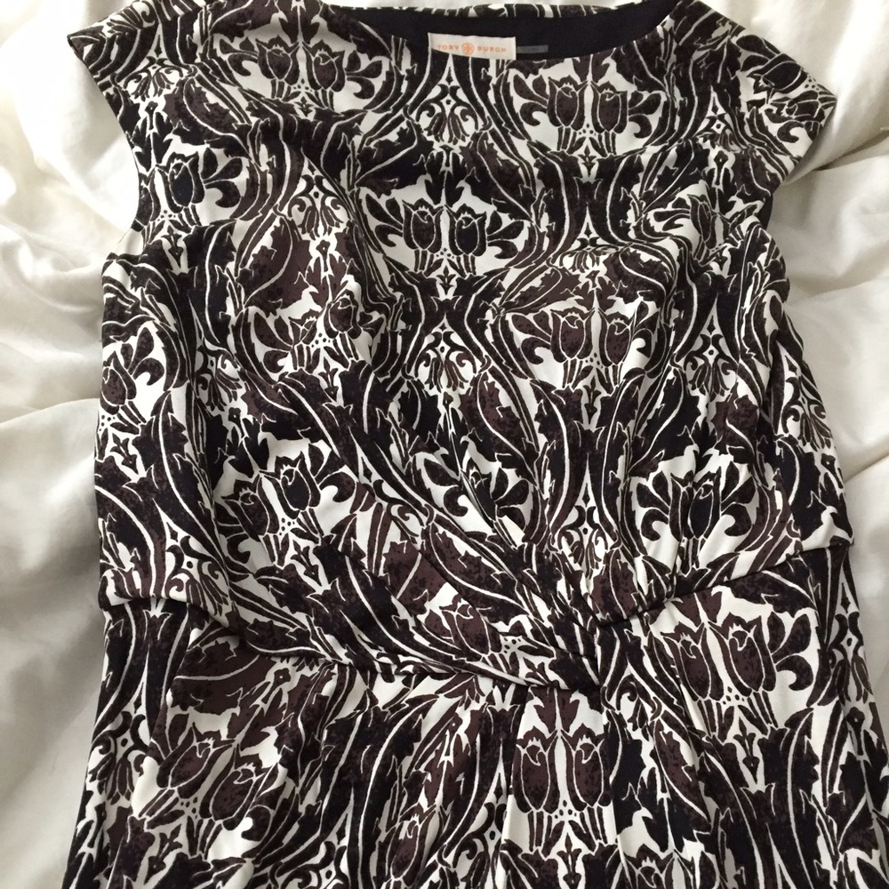 TORY BURCH Floral knee length dress Sz S