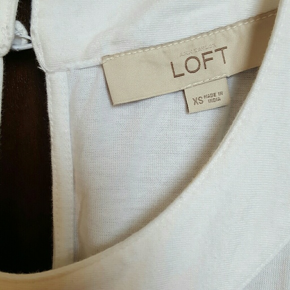 White Loft Halter Dress - Picture 2 of 3