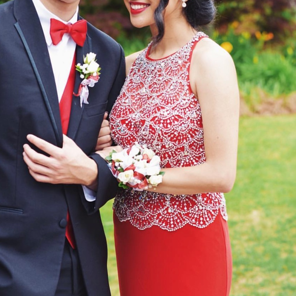 Coya Collection Red Prom Dress