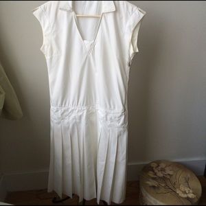 Prada White Tennis Dress Size 42 (US Size 2-4)