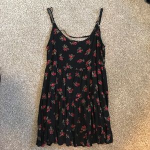 Black Floral Brandy Melville Dress