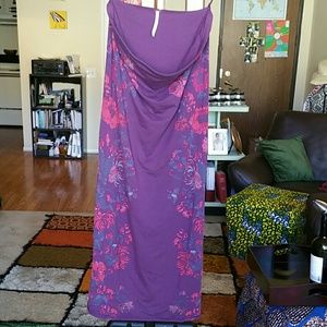 Free People flower power bodycon tube dress/skirt