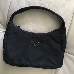 Black Nylon Prada Purse