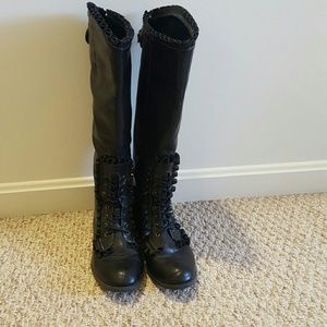 Victorian Betsey Johnson Boots