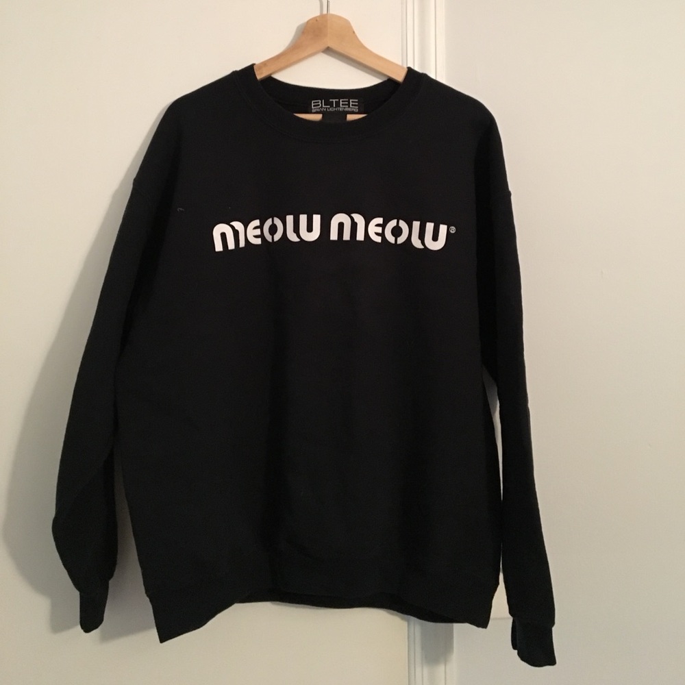 Brian Lichtenberg Meow Meow Miu Miu Sweatshirt