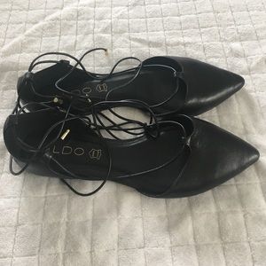 Aldo lace up flats