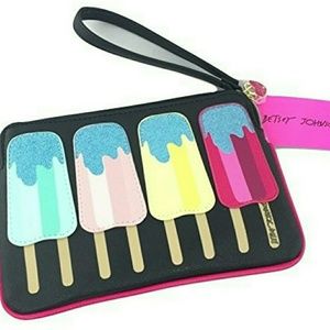 New Betsy Johnson popsicle wristlet