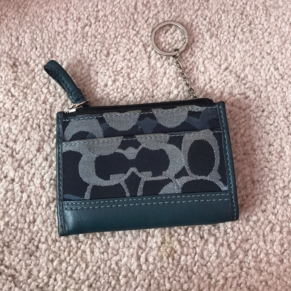 Coach Navy Coin Purse