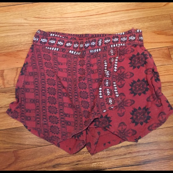 Free People Pants - Burnt orange skort ! Free People gently worn.