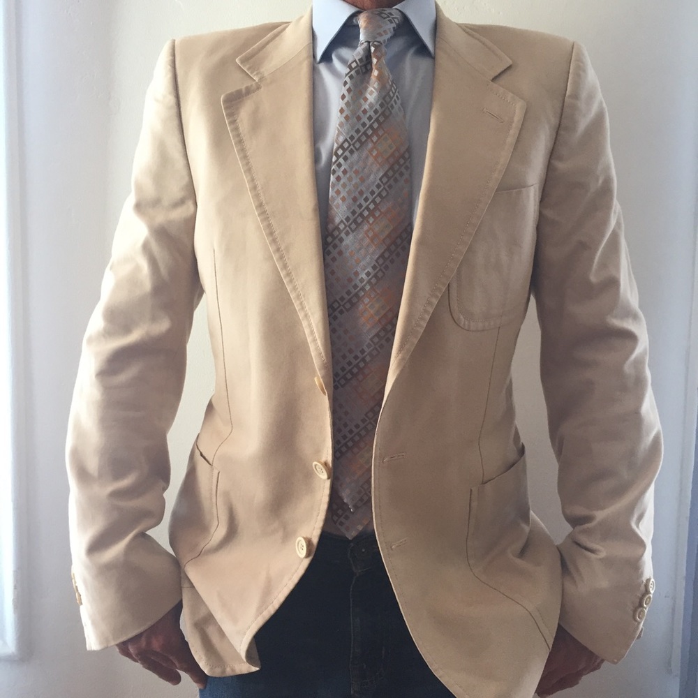 Yves Saint Laurent- Rive Gauche men's sports blazer