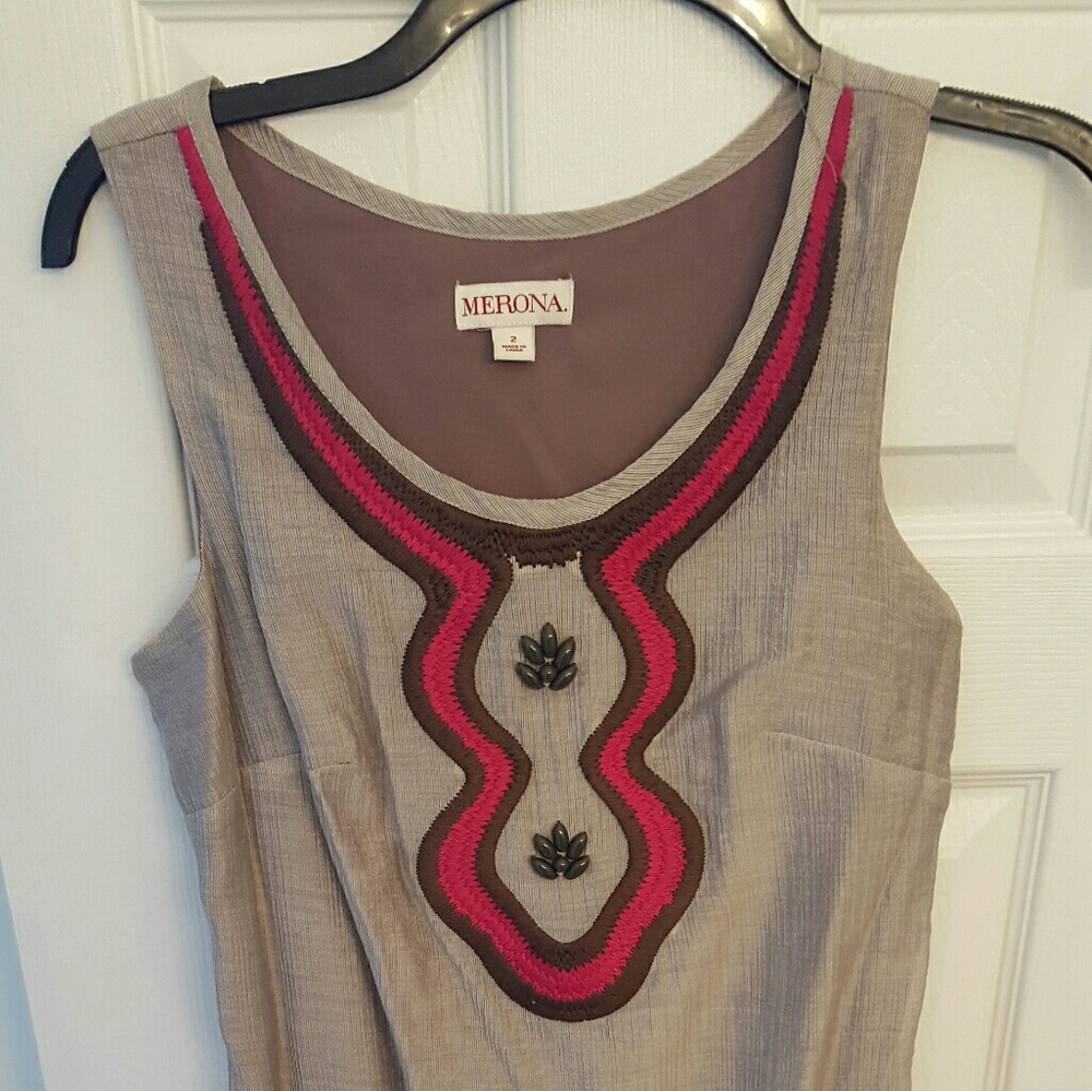 Light Brown Work/Casual Dress