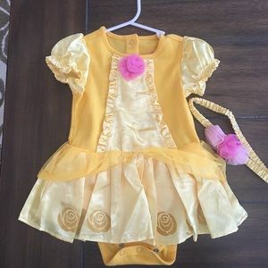 Disney Baby Beauty & the Beast Belle onesie dress