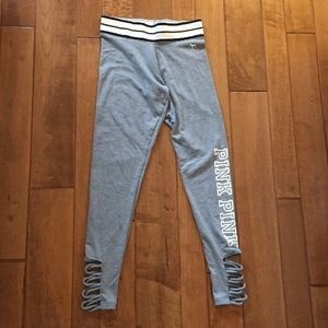 PINK Victoria secret grey leggings
