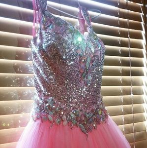 NWT Gorgeous Pink Prom Dress