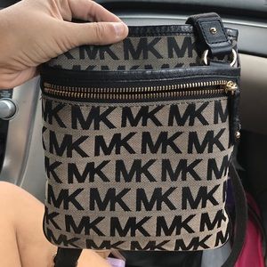 MK logo mini cross body